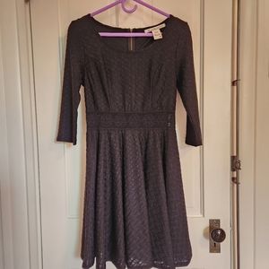 American Rag Black Dress, Medium, lace detail